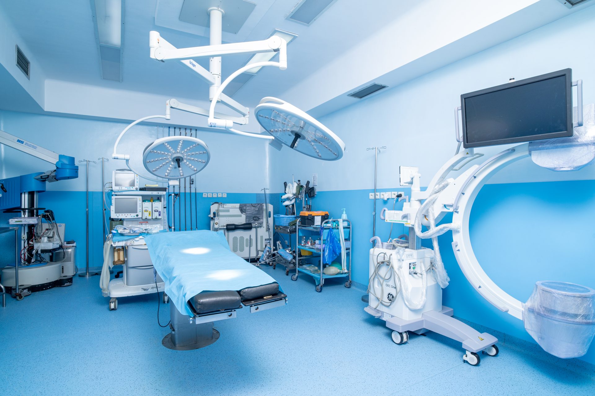 Bloc opératoire hyperaseptique de la Clinique Ibn Khaldoun